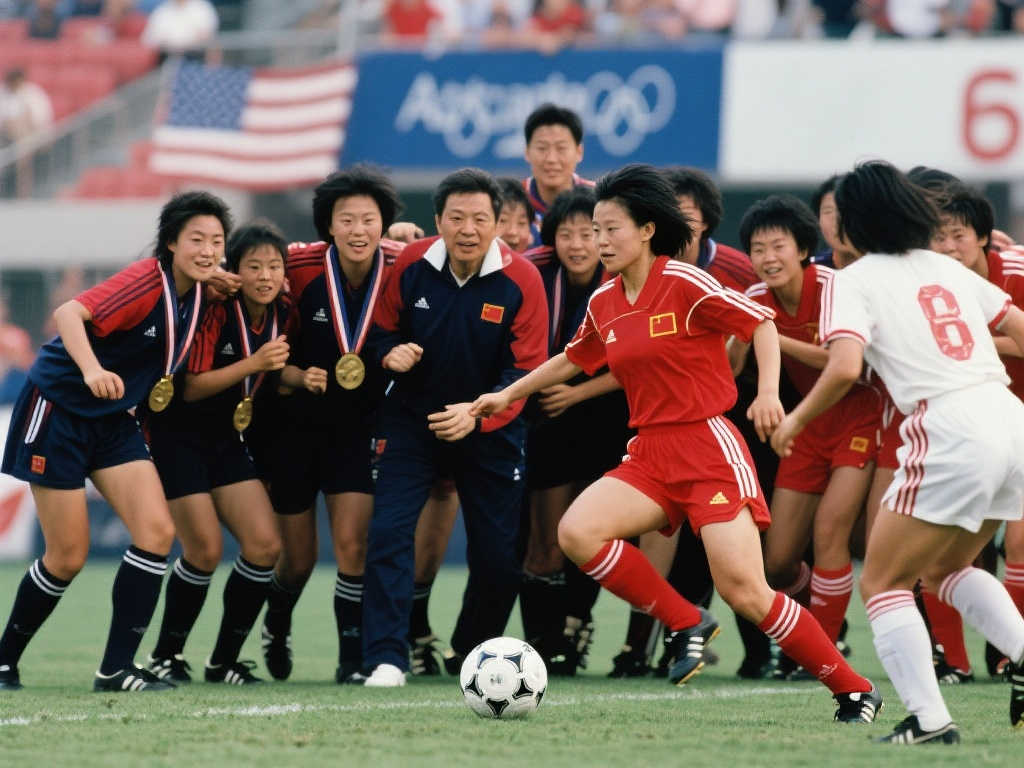 中国女足奥运征程回顾：1996年勇夺亚军